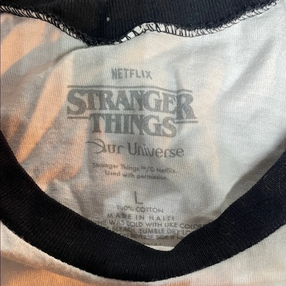 Stranger Things baseball tee - Picture 3 of 3
